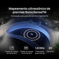 AquaSense - Robô Aspirador de Piscinas Automático